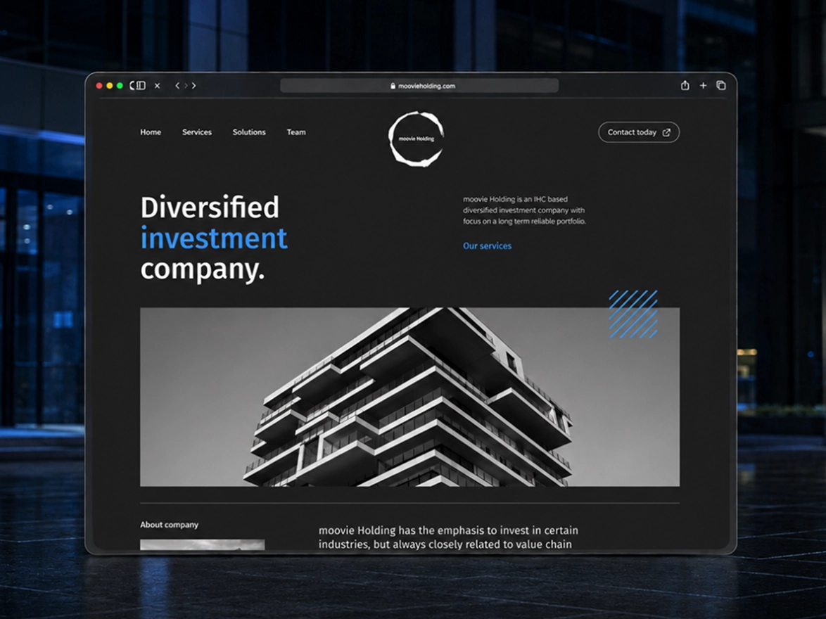 Moovie Holding — превью проекта