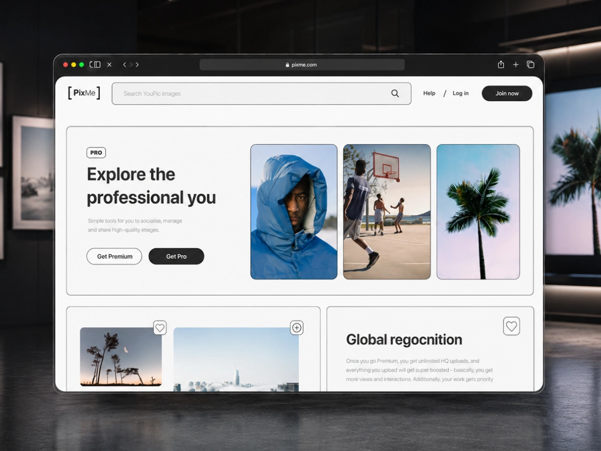 Pix Me — превью проекта