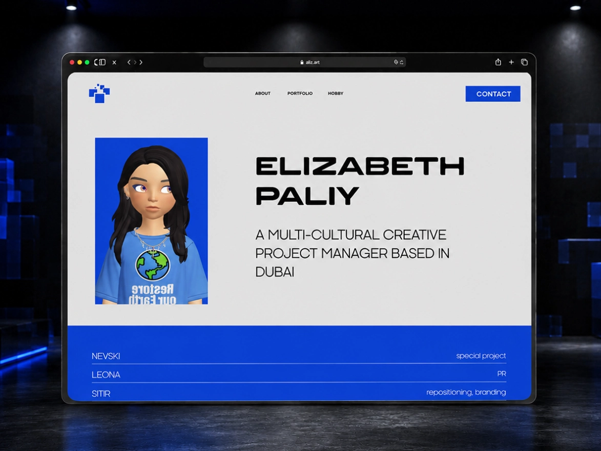 Elizabeth Paliy — превью проекта